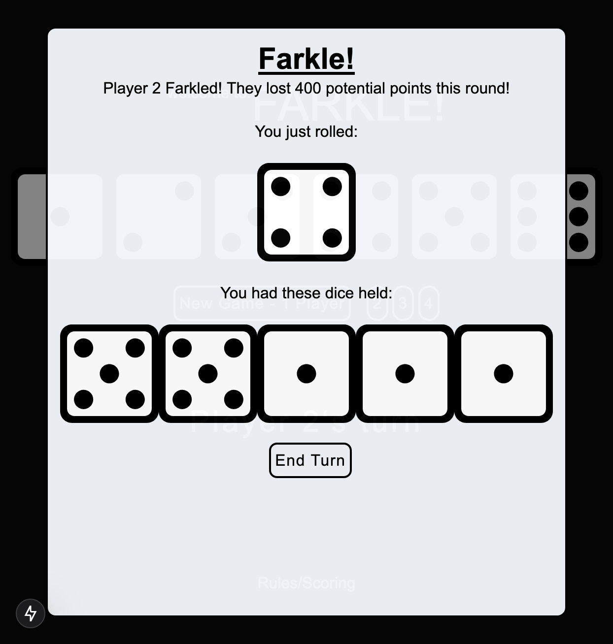 example of a farkle